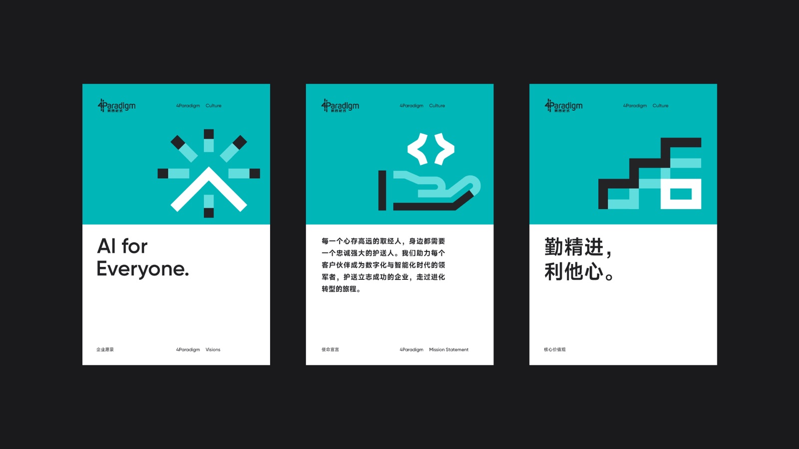 第四范式企业文化视觉系统