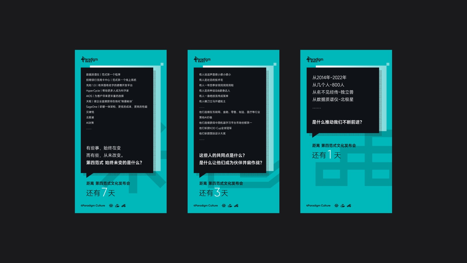 第四范式企业文化视觉系统